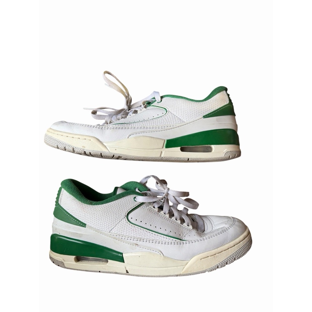 Jordan 2/3 White Pine Green Shoes in Size 9.5 Mens